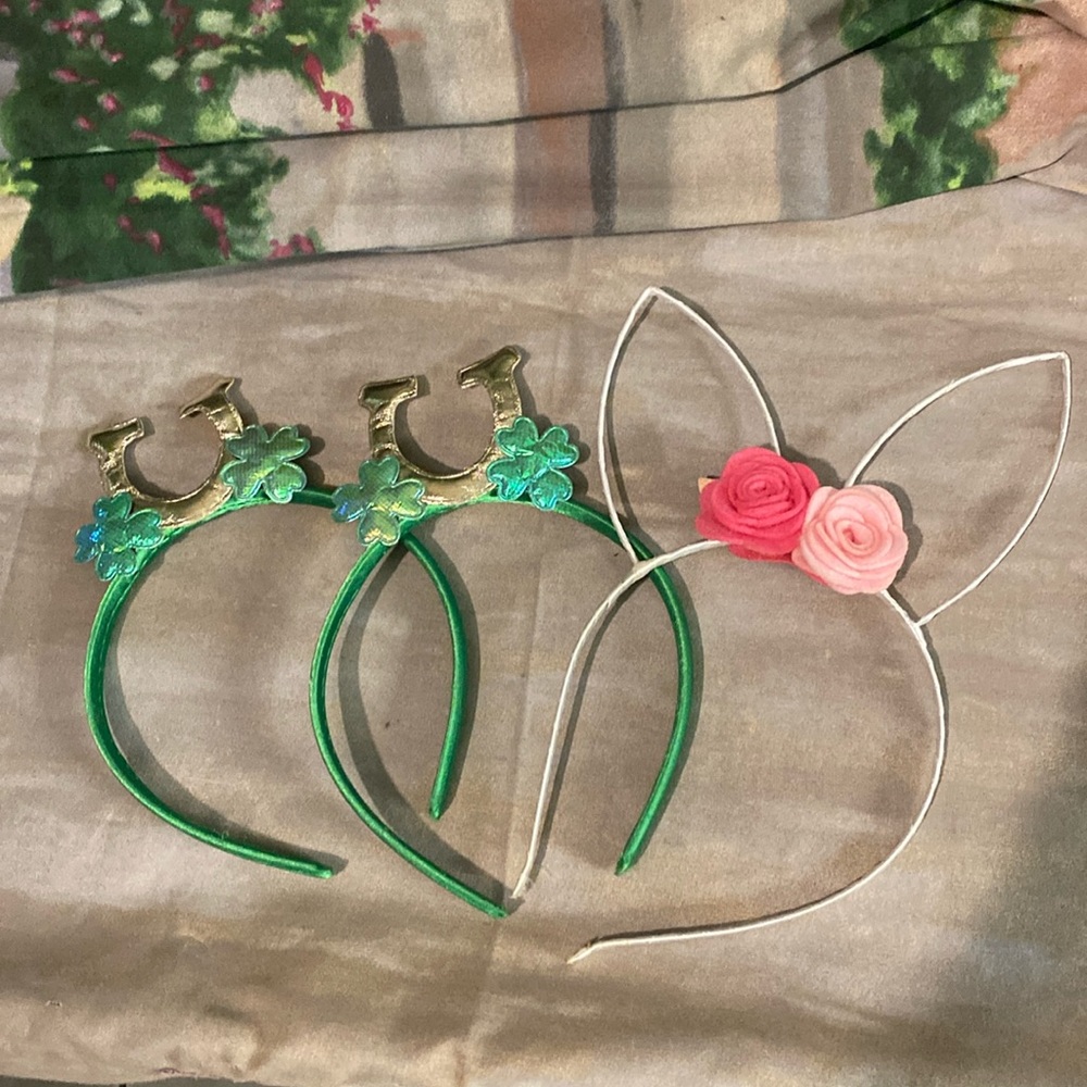 3 holiday headbands